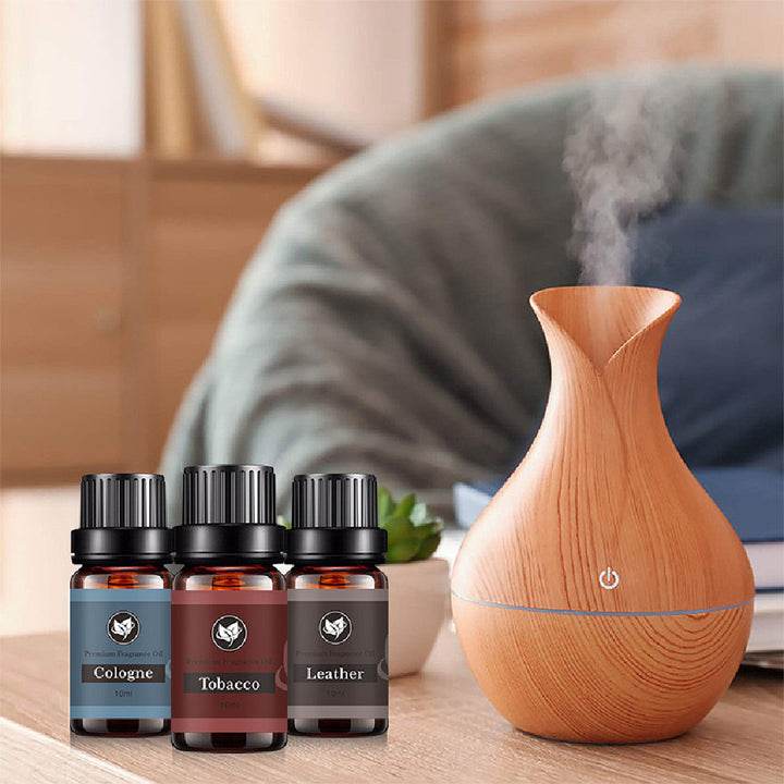 ✨ 16 Theme Atmosphere Flameless Essential Oil Set — 6 × 60ml 🌿💧