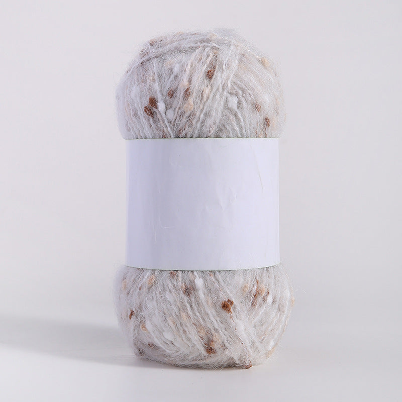 Colored Mohair Knitting Yarn – Soft Hand Woven Mohair Thread for Sweaters, Scarves & DIY Crafts