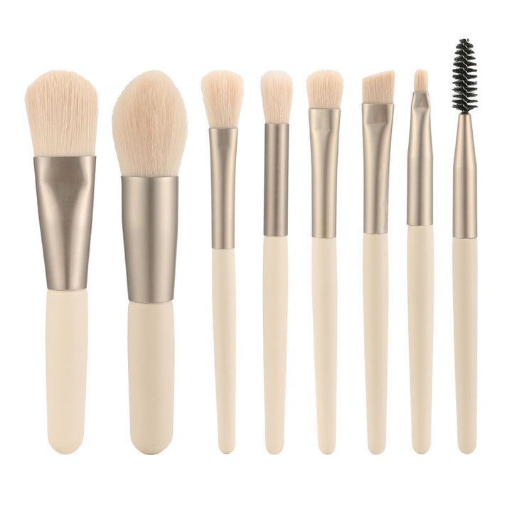 ✨ 8-Piece Makeup Brush Set — Face & Eye Essentials 💄