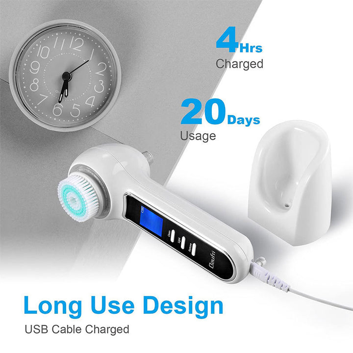 🧼🖤 Multifunctional Face Cleaning Brush | Electric Blackhead Remover & Pore Cleansing Machine