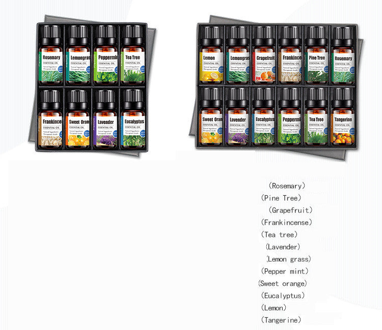 🌿 Aromatherapy Kit Essential Oil Massage Set (12 × 5ml)