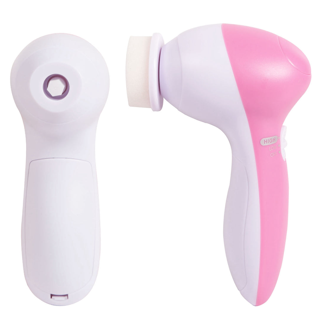 🧼💖 Electric Facial Cleansing Brush Set | 5-in-1 Deep Cleansing & Exfoliating Face Scrubber