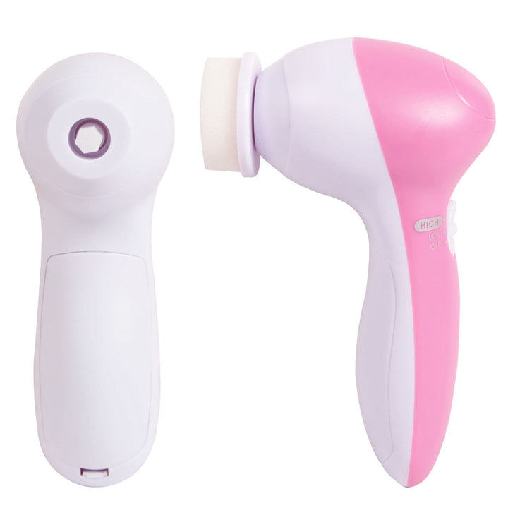 🧼💖 Electric Facial Cleansing Brush Set | 5-in-1 Deep Cleansing & Exfoliating Face Scrubber