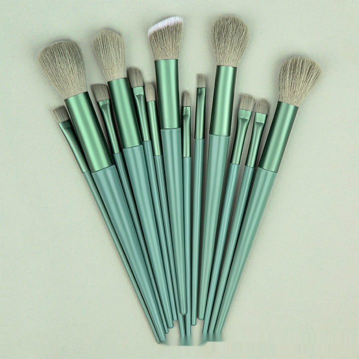 ✨ Portable Complete Makeup Brush Set — Multi-Color Beauty Tools Kit 💄