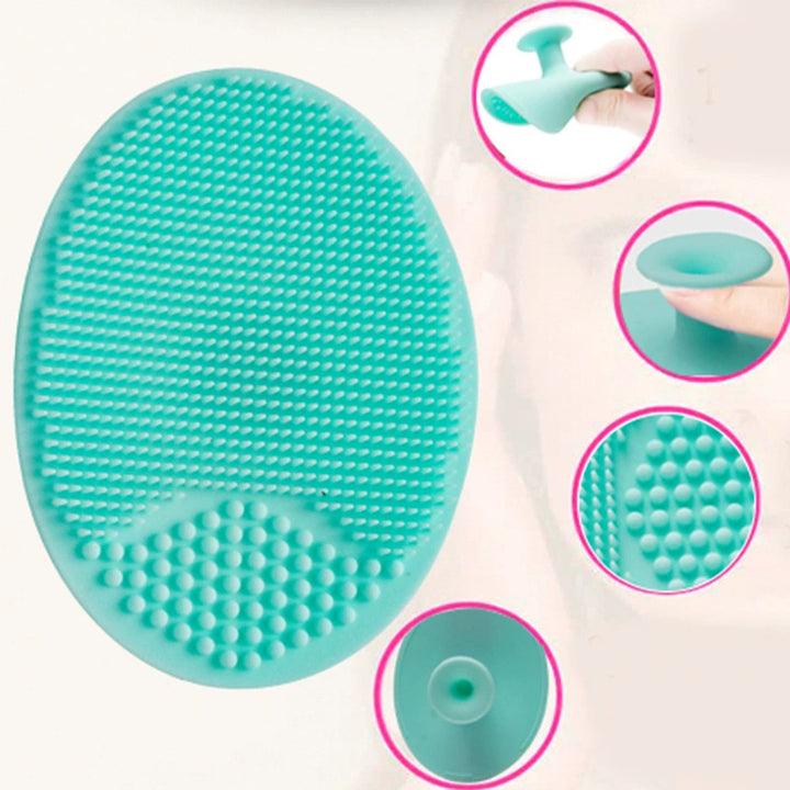 💖🧼 Portable Travel Facial Cleansing Brush | Breathable & Dustproof Face Brush