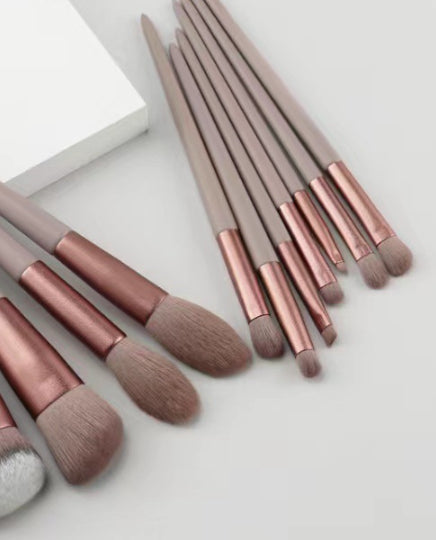 ✨ Quick Drying 13-Piece Makeup Brush Set — Beauty Tools Kit 💄