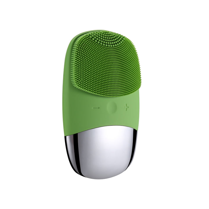 🧼💗 Mini Silicone Electric Face Cleansing Brush | Sonic Facial Cleanser & Skin Massager