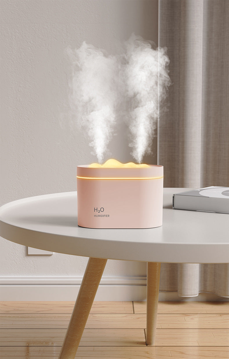 💧🌿 New USB Dual Spray Humidifier | Home & Office Air Diffuser ✨