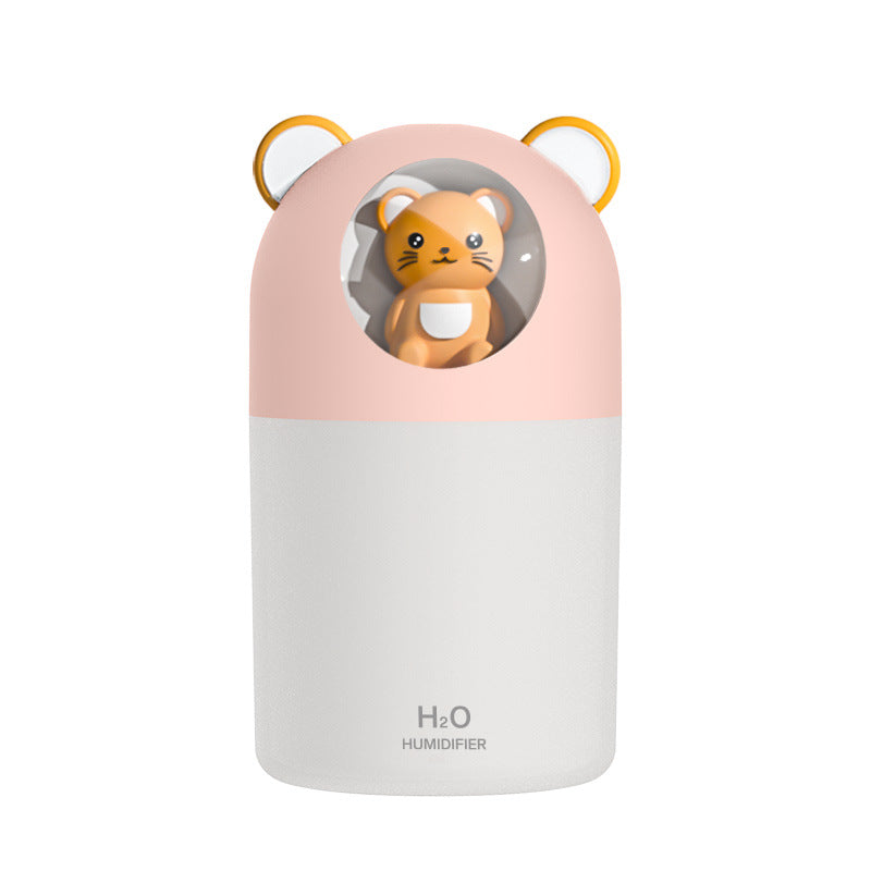 💧🌙 Smart Home Large Capacity Humidifier | USB Mute Night Light Atomizer ✨