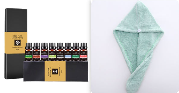 🌿 Organic Essential Oils Set – Top Sale Natural Therapeutic Grade Aromatherapy Gift Kit