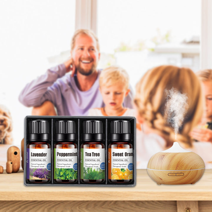 🌿 4 Sticks Essential Oil Set – Massage & Aromatherapy