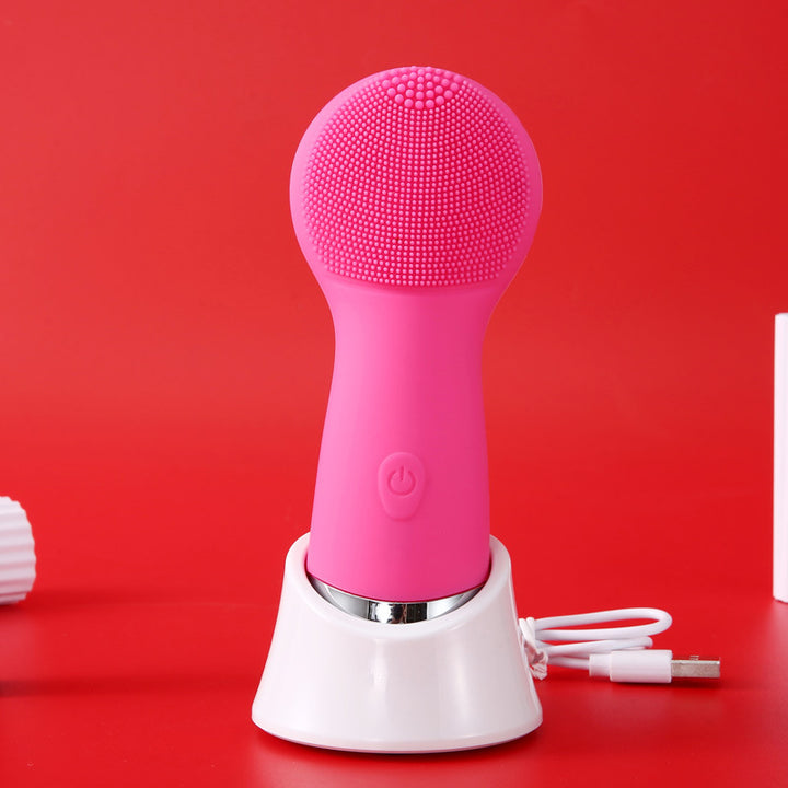💖⚡ Wireless Rechargeable Cleansing Instrument | Electric Ultrasonic Facial Cleansing Brush