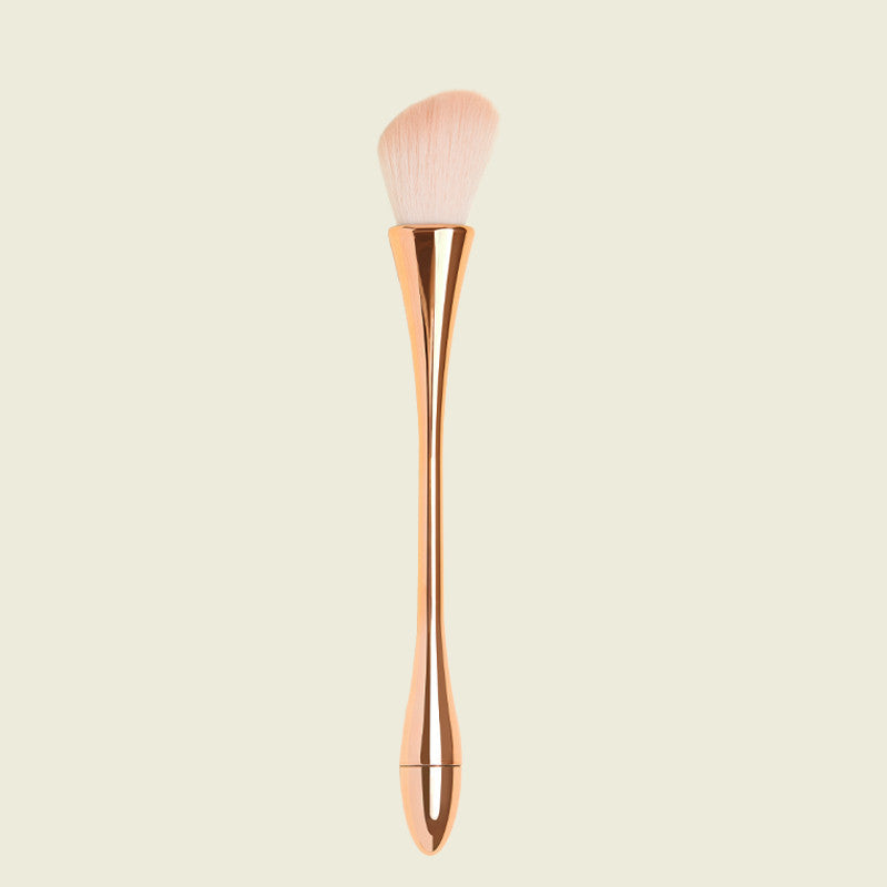 ✨ Small Waist Rose Gold Makeup Brush Set — Soft Hair Beauty Tools 💄🌹