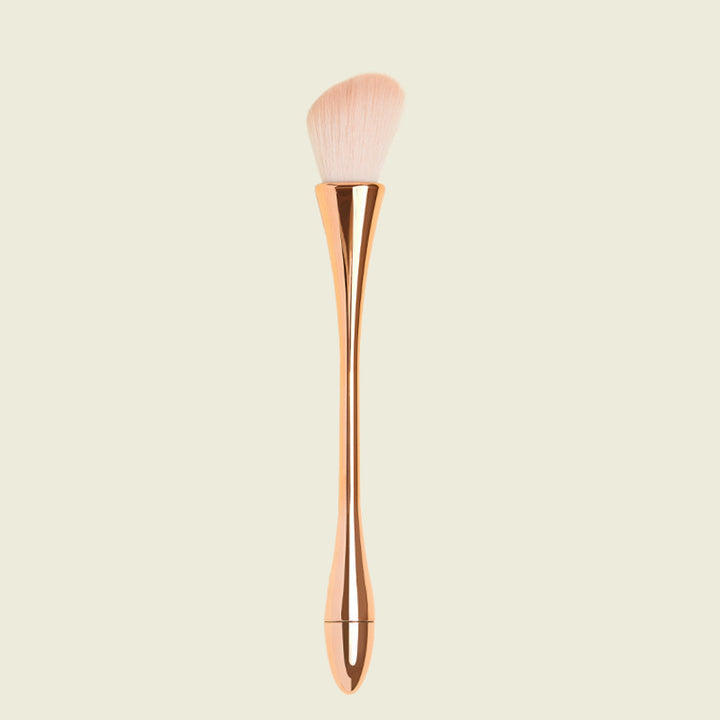✨ Small Waist Rose Gold Makeup Brush Set — Soft Hair Beauty Tools 💄🌹