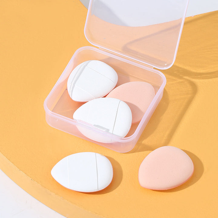 💄✨ Mini Finger Puff Foundation Powder Set | Soft Makeup Application Sponges