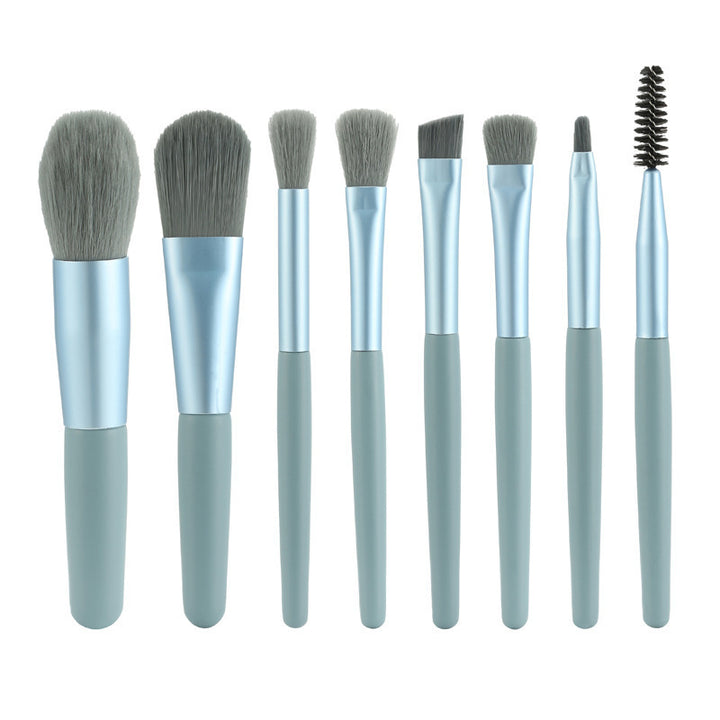 ✨ 8-Piece Makeup Brush Set — Face & Eye Essentials 💄