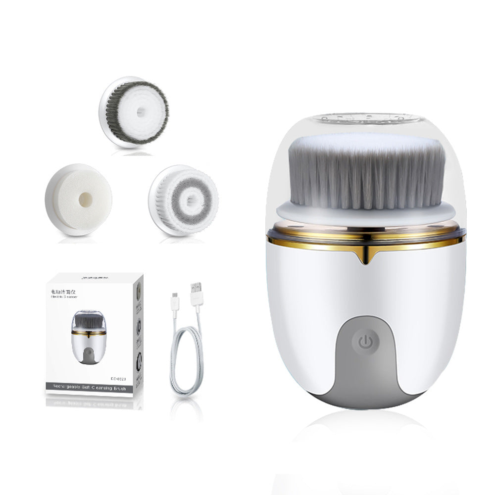 💖🧼 Multifunctional Face Washing Instrument | Electric Rotating Deep Cleansing Device