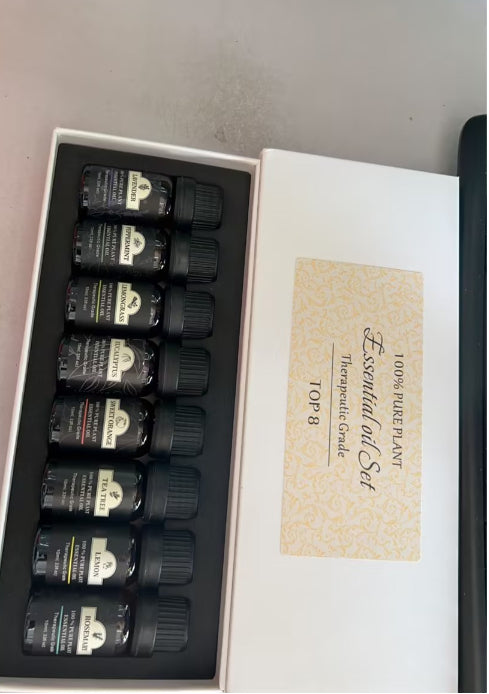 ✨ Plant Aromatherapy Essential Oil Set — 6 × 10ml (Lavender Blend) 🌿💧