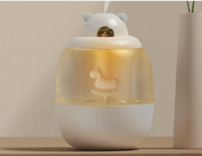🌙💧 USB Mini Sleeping Humidifier | Portable Quiet Mist Diffuser 🌿✨