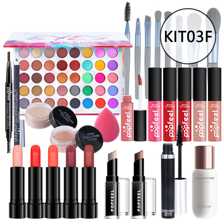 💄 Beginner Makeup Cosmetics Set – Concealer, Eyeliner & Eyebrow Pencil Kit (Multi-Variant) ✨