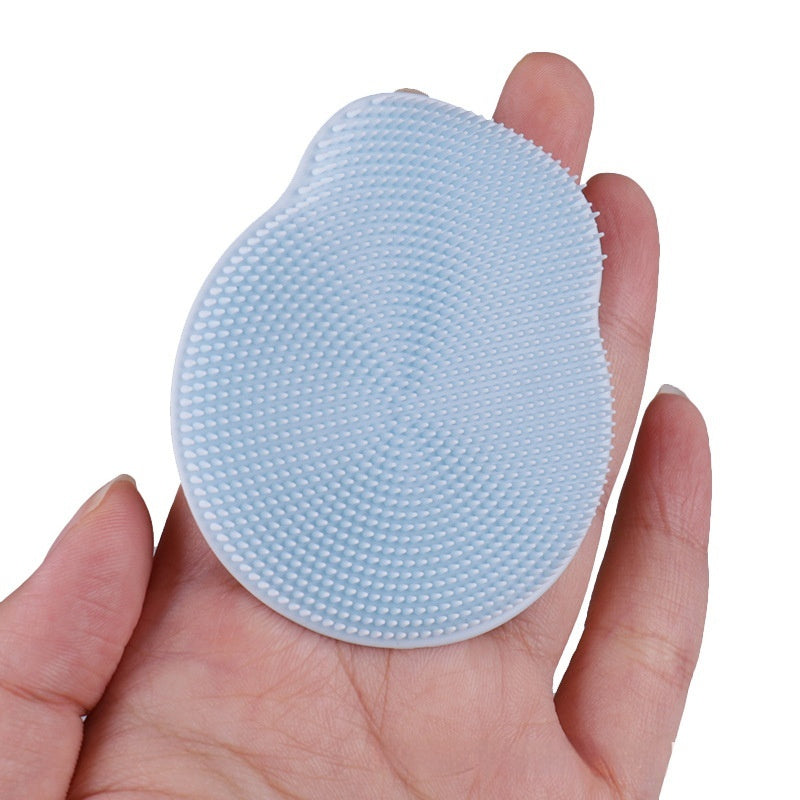 🧼💗 Silicone Bath Brush | Body Cleansing & Anti-Itch Facial Cleaning Tool