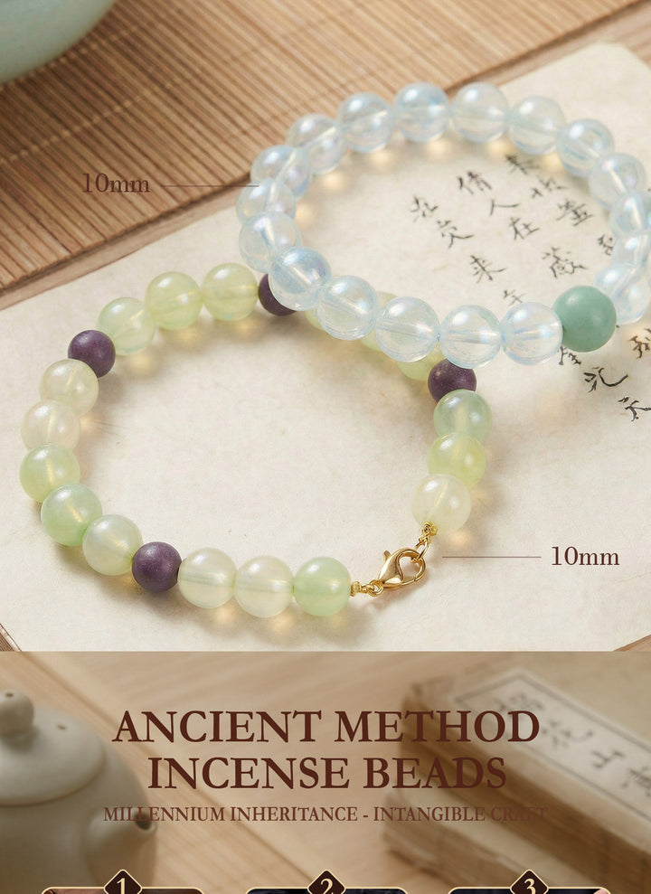 Chinese Herbal Bracelet – Traditional Style Lightweight Bead Bracelet
