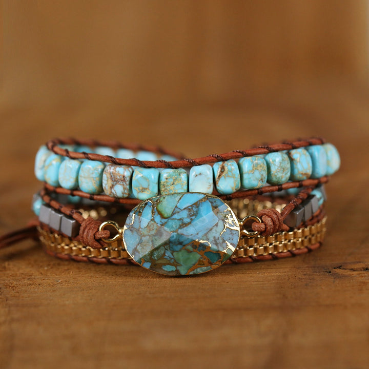 Retro Gold Thread Loose Chain Bracelet – Unisex Vintage Style