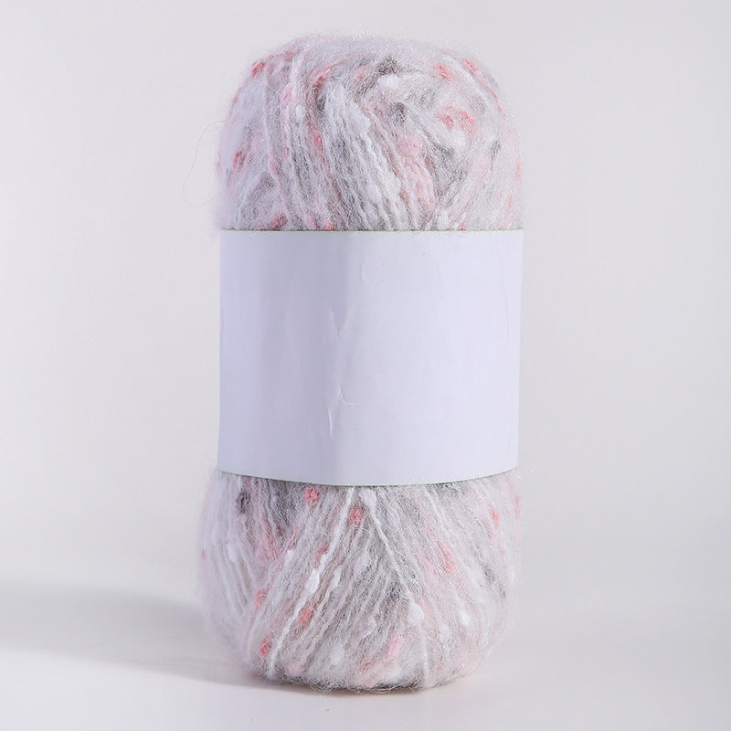 Colored Mohair Knitting Yarn – Soft Hand Woven Mohair Thread for Sweaters, Scarves & DIY Crafts