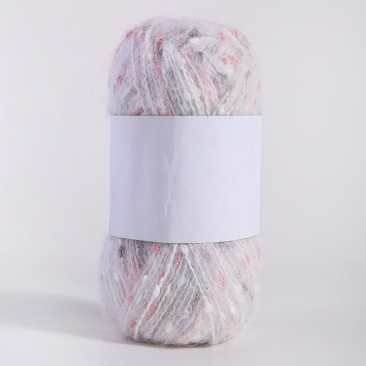 Colored Mohair Knitting Yarn – Soft Hand Woven Mohair Thread for Sweaters, Scarves & DIY Crafts
