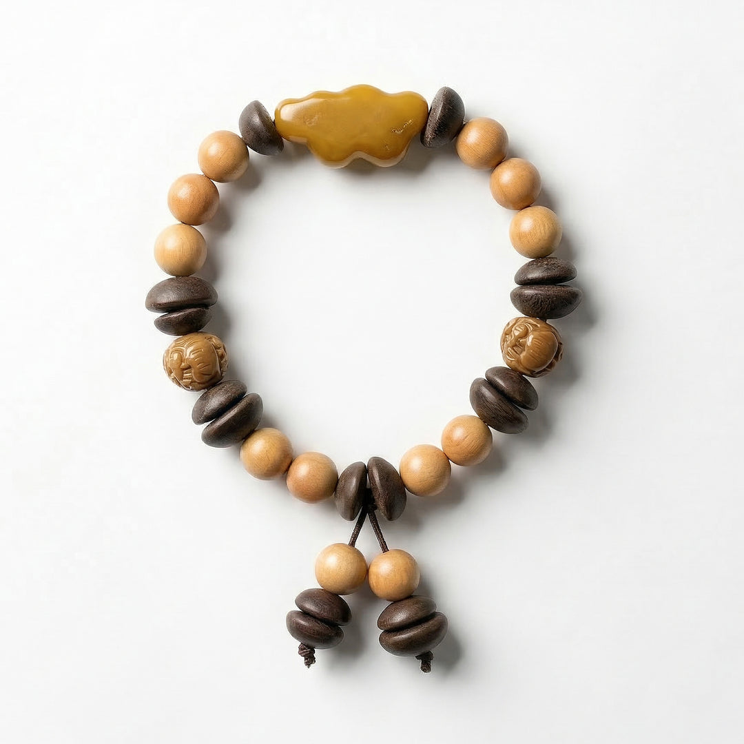 Chinese Herbal Bead Bracelet – Lightweight Wellness Jewelry