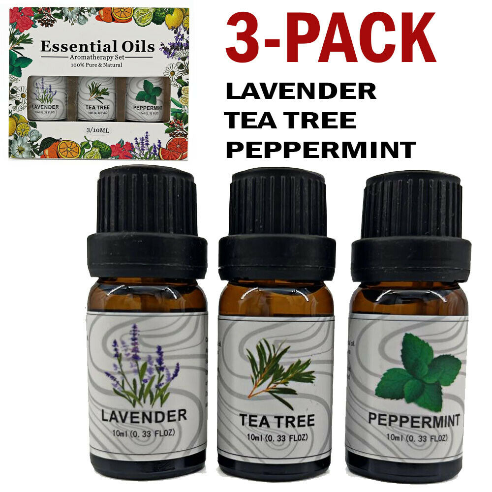 ✨ Water-Soluble Aromatherapy Essential Oils Set — 3 × 10ml 🌿💧