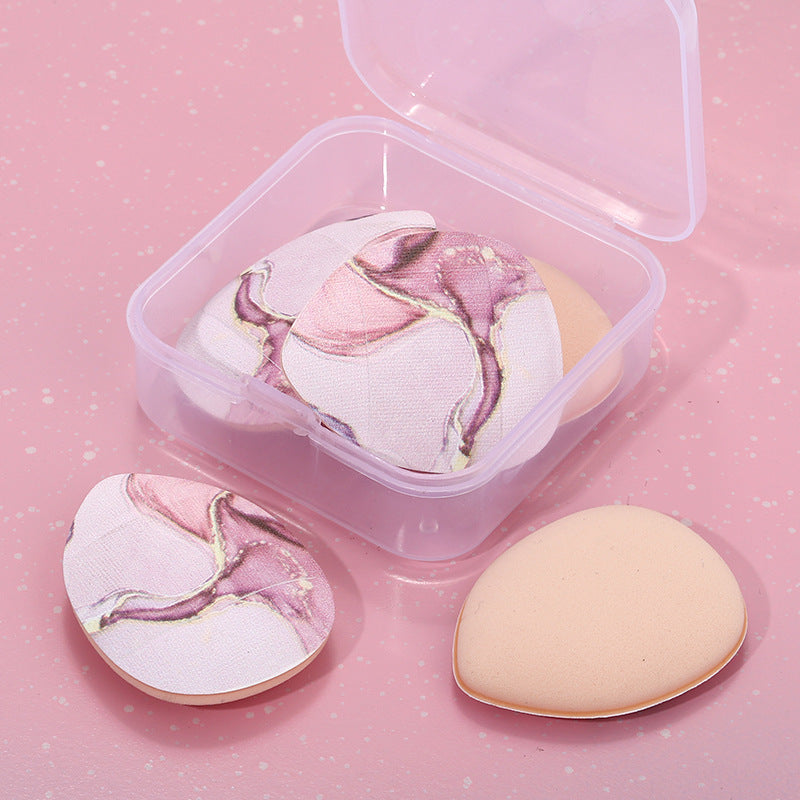 💄✨ Mini Finger Puff Foundation Powder Set | Soft Makeup Application Sponges