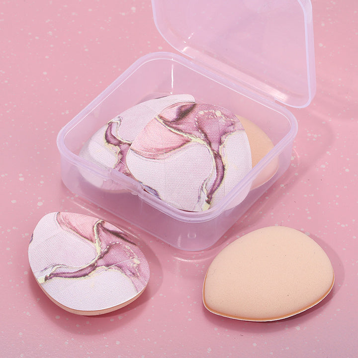 💄✨ Mini Finger Puff Foundation Powder Set | Soft Makeup Application Sponges