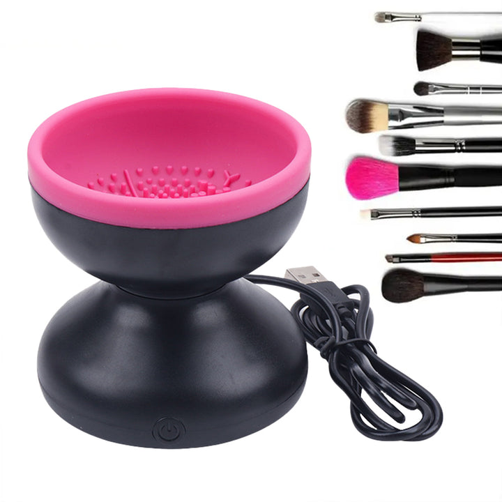 ✨ Portable Electric Makeup Brush Cleaner — USB Automatic Cleaning Tool 💄🧼⚡
