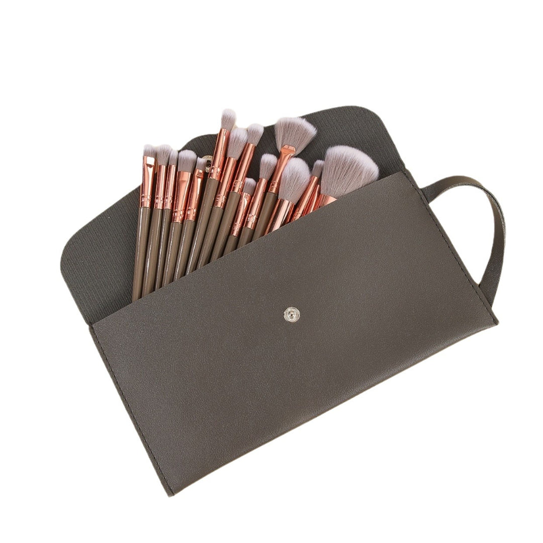 🖌️ 20-Piece Makeup Brush Set with Storage Bag – Professional Face & Eye Beauty Tools 💄✨