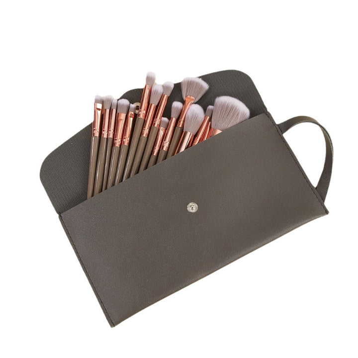 🖌️ 20-Piece Makeup Brush Set with Storage Bag – Professional Face & Eye Beauty Tools 💄✨