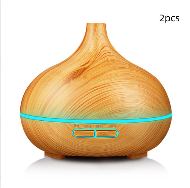 🌿💧 550ML Ultrasonic Aromatherapy Humidifier | Quiet Mist Diffuser 🌙✨