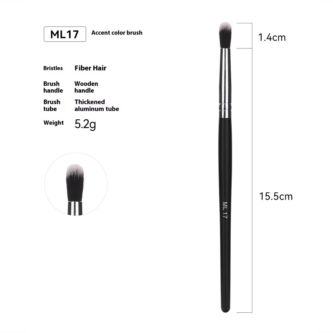 🖌️ 32-Piece Professional Makeup Brush Set – Wooden Handle Brushes with Leather Storage Bag 💄✨