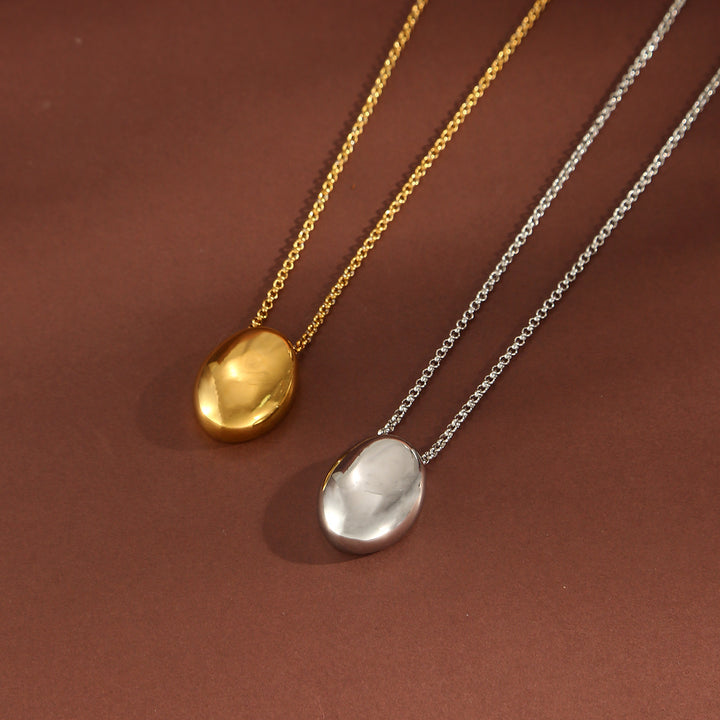 Stylish Minimalist Unisex Necklace – Stainless Steel Geometric Pendant