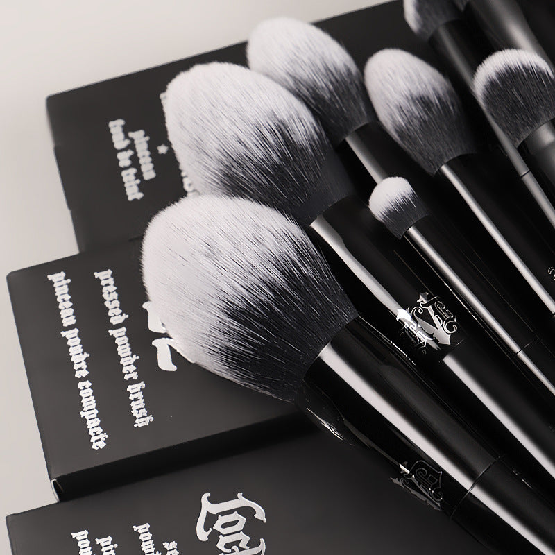 ✨ Plastic Handle Eye Shadow & Foundation Brush — Loose Powder Makeup Tool 💄