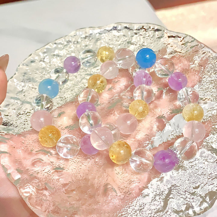 Women’s Natural Crystal Duobao Bracelet – Original DIY Design