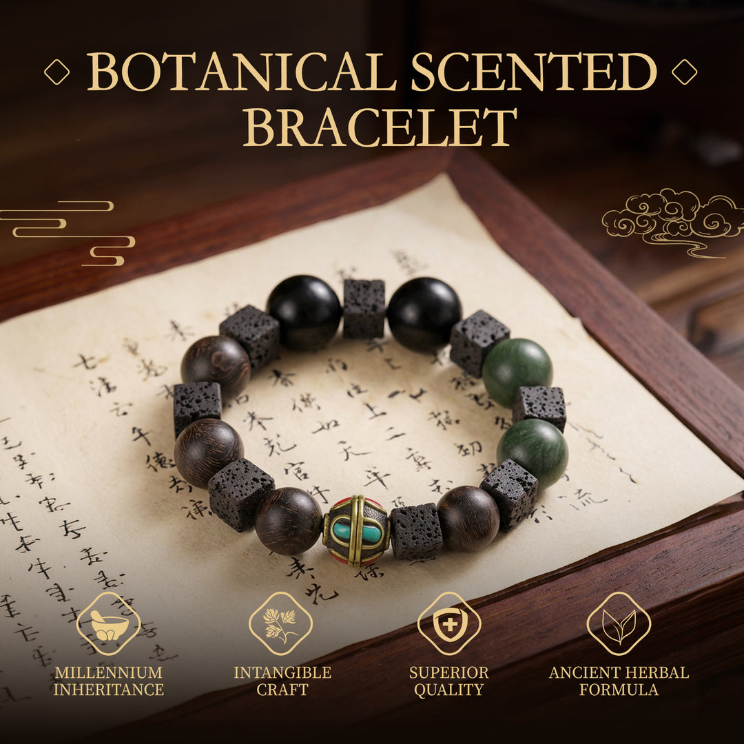 Chinese Herbal Bead Bracelet – Lightweight Wellness Jewelry
