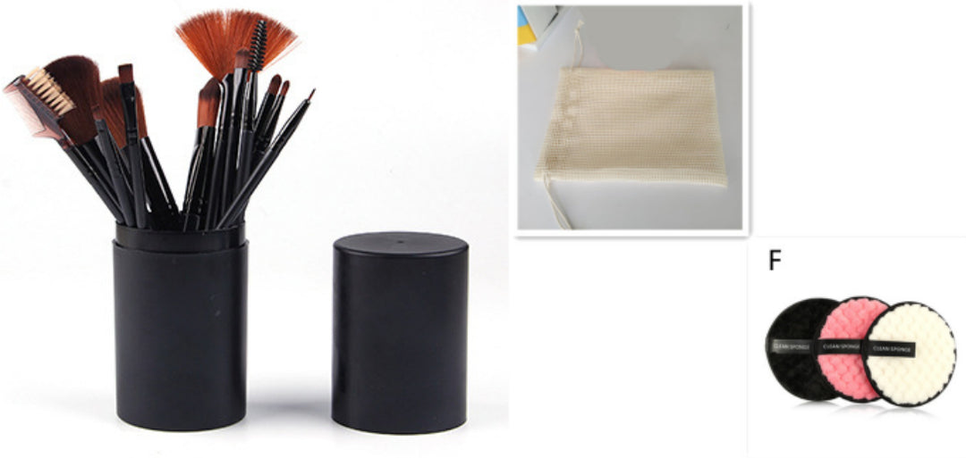 ✨ 12-Piece Makeup Brush Set — Blush, Eyeshadow & Highlighter Tools 💄