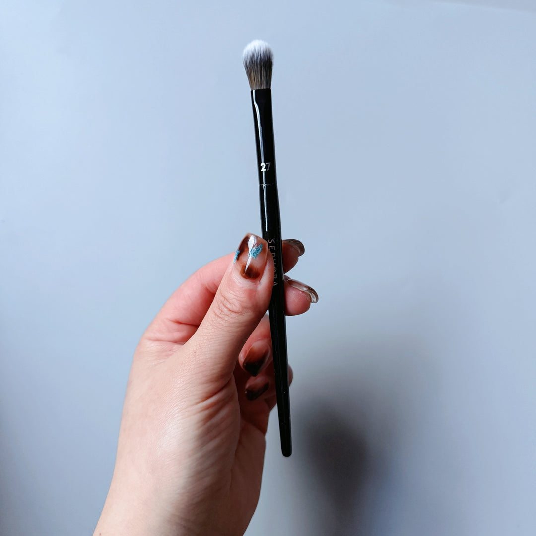 🌸 Lotus Series Double-Ended Makeup Brush – Foundation, Eyeshadow, Concealer & Blending Tool 💄✨