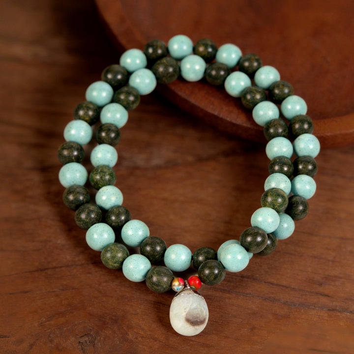 Chinese Herbal Bead Bracelet – Lightweight Wellness Jewelry