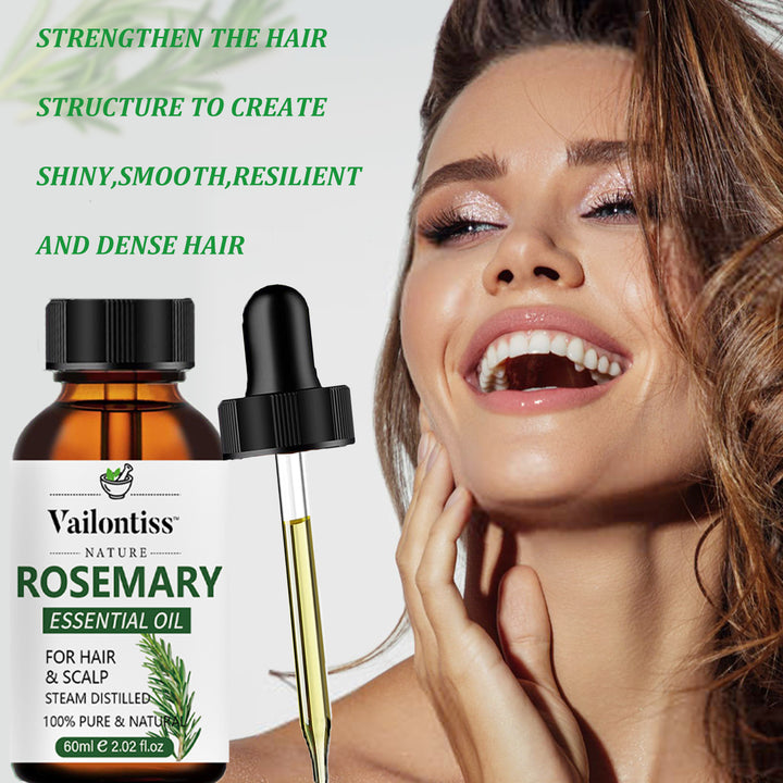 ✨ Rosemary Hair Care Essential Oil — Strengthening Hair Oil (60ml) 💆‍♀️🌿