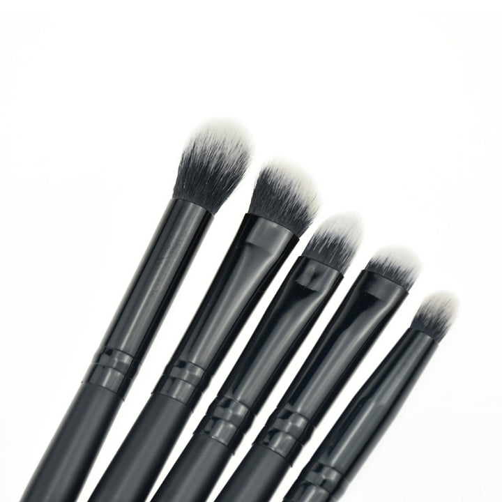 ✨ 5-Piece Small Eye Makeup Brush Set — Eyeshadow & Contour Tools 💄