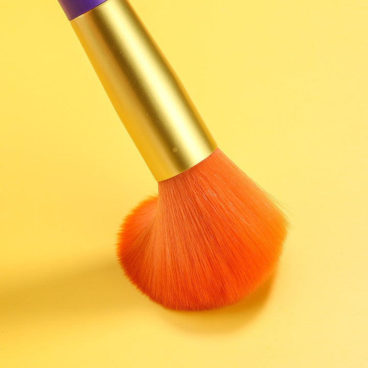 ✨ 15-Piece Multi-Color Makeup Brush Set — Rainbow Beauty Tools 💄🌈
