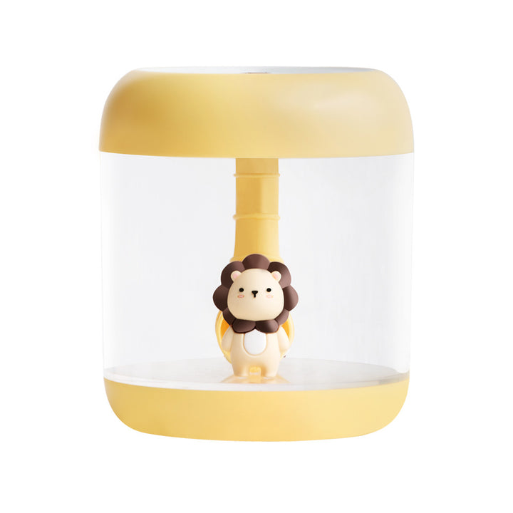 🐾💧 Mini Cute Pet Cartoon USB Humidifier | Silent Desk Aroma Diffuser 🎁✨