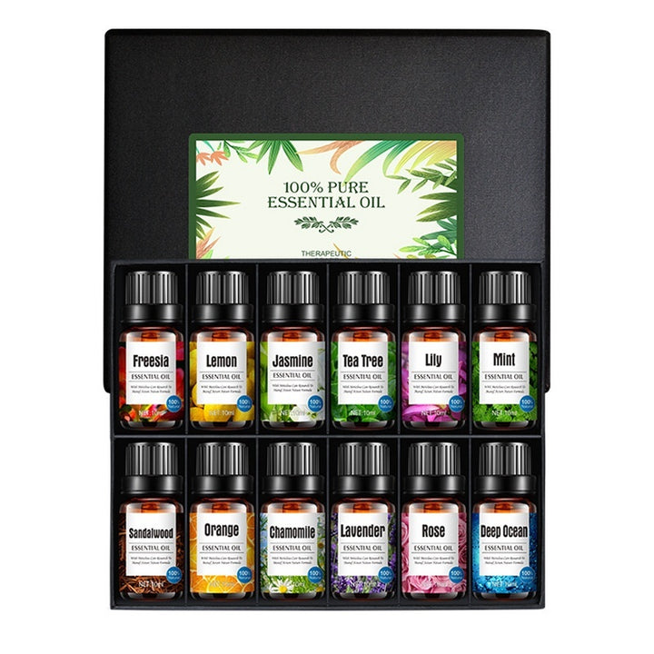✨ Water-Soluble Lavender Plant Aromatherapy Oil Set — Humidifier Essential Oils (8 Bottles) 🌿💧💜